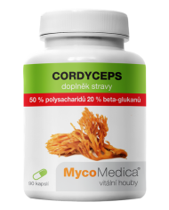 Cordyceps 50 % ve vysoké koncentraci