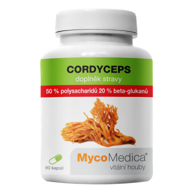 Cordyceps 50 % ve vysoké koncentraci