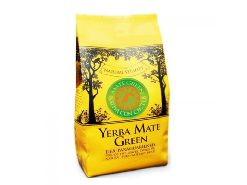 Yerba Mate MATE GREEN Nativa con cactus 200 g