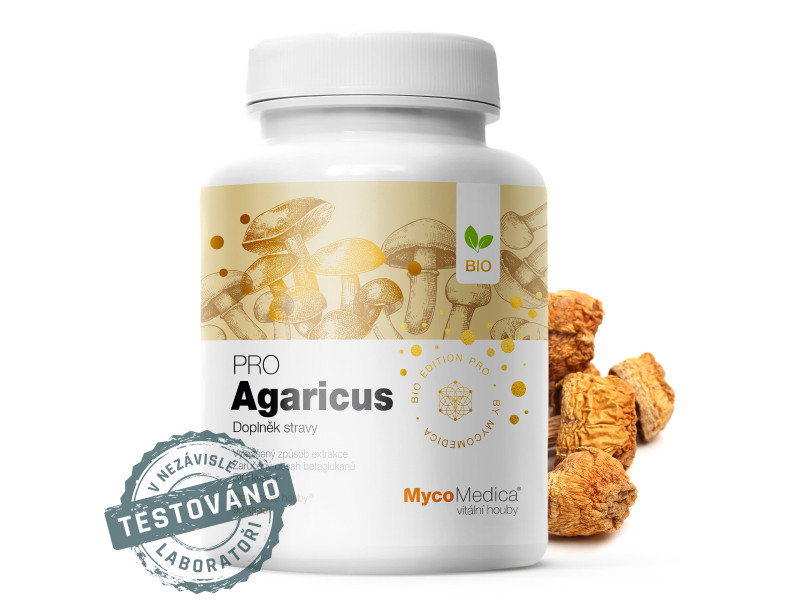 MycoMedica Agaricus PRO 90 kapslí