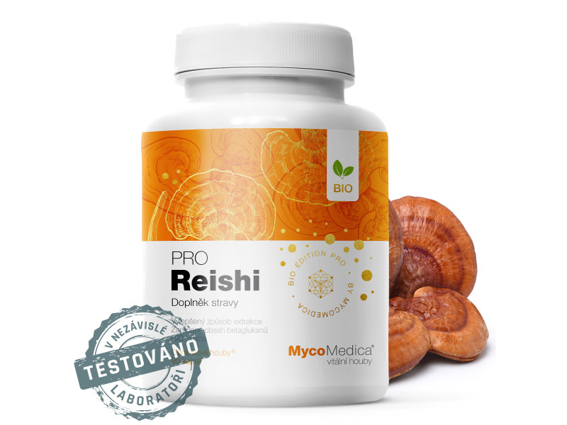 MycoMedica Reishi PRO 90 kapslí