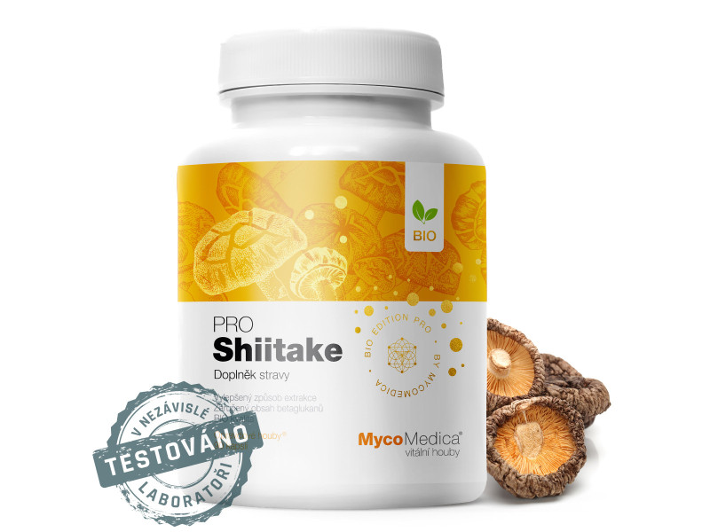 MycoMedica Shiitake PRO 90 kapslí