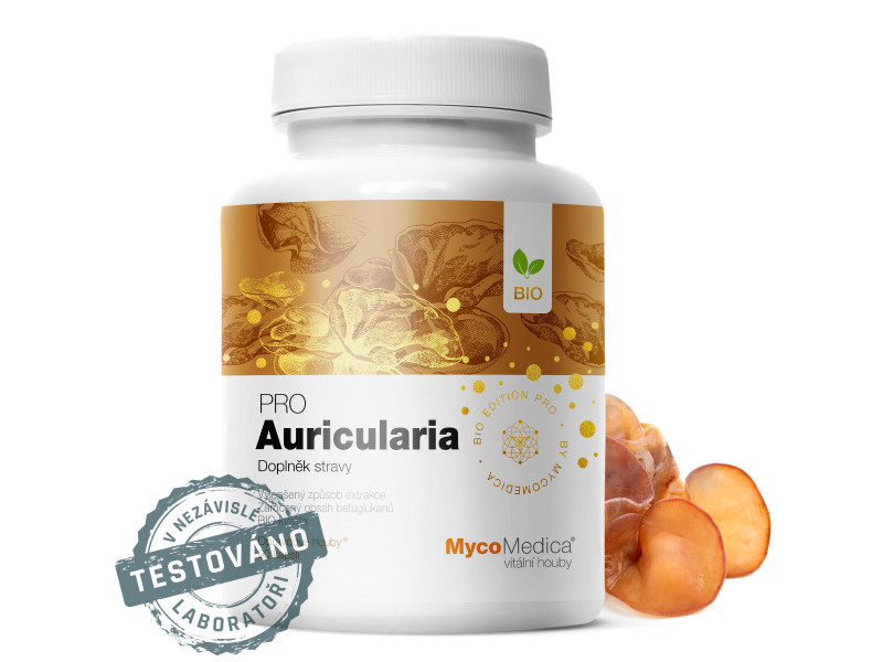 MycoMedica Auricularia PRO 90 kapslí