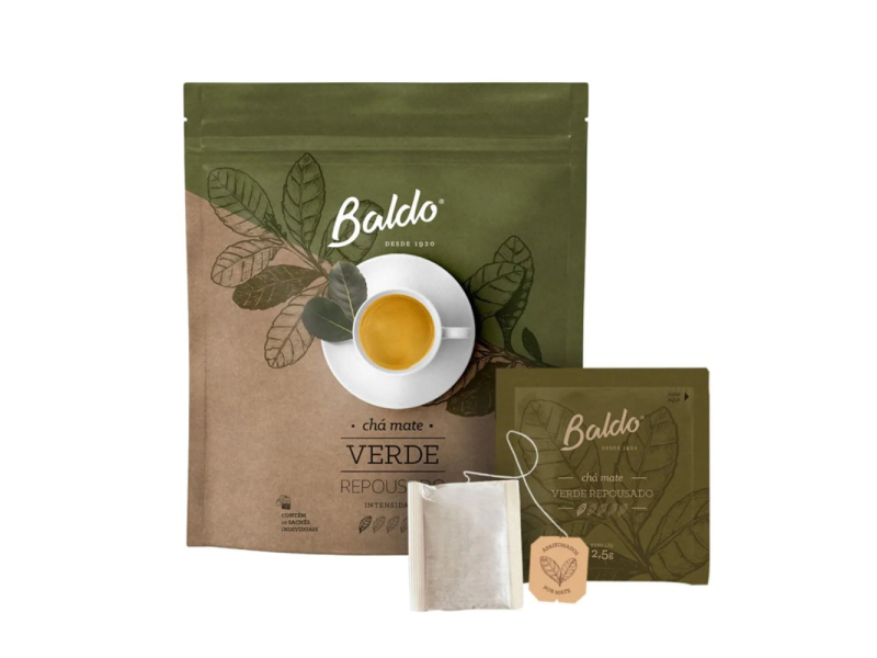 Baldo Teabag Verde Repousado 10x2,5g