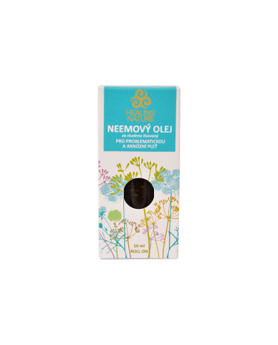 Neemový olej roll-on, 10 ml, Healing Nature