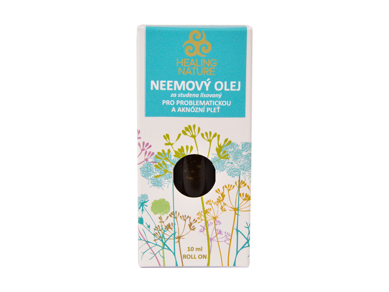 Neemový olej roll-on, 10 ml, Healing Nature